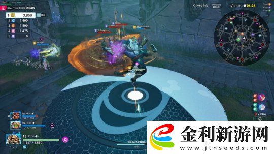 第三人稱多團隊MOBA游戲Project
