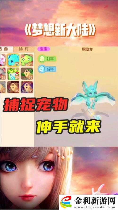 夢(mèng)想新大陸寵物究竟如何獲得
