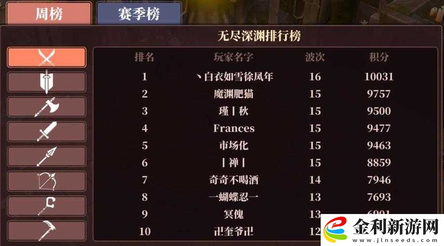 魔淵之刃職業(yè)繁多