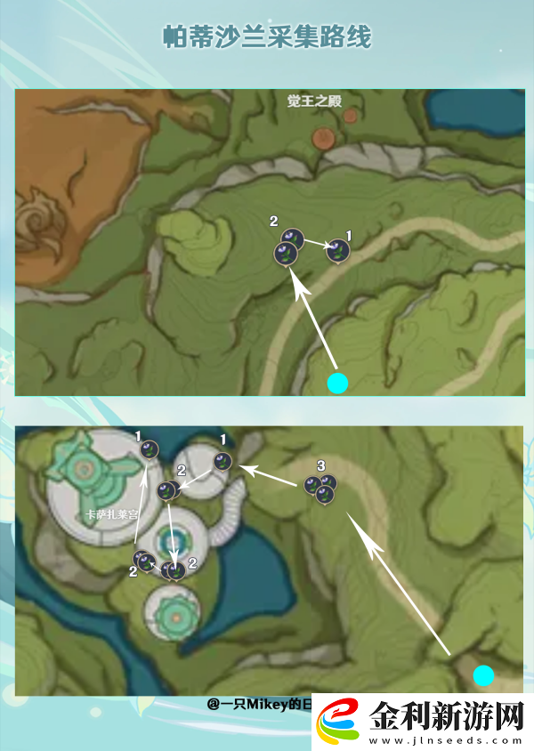 原神帕蒂沙蘭采集攻略