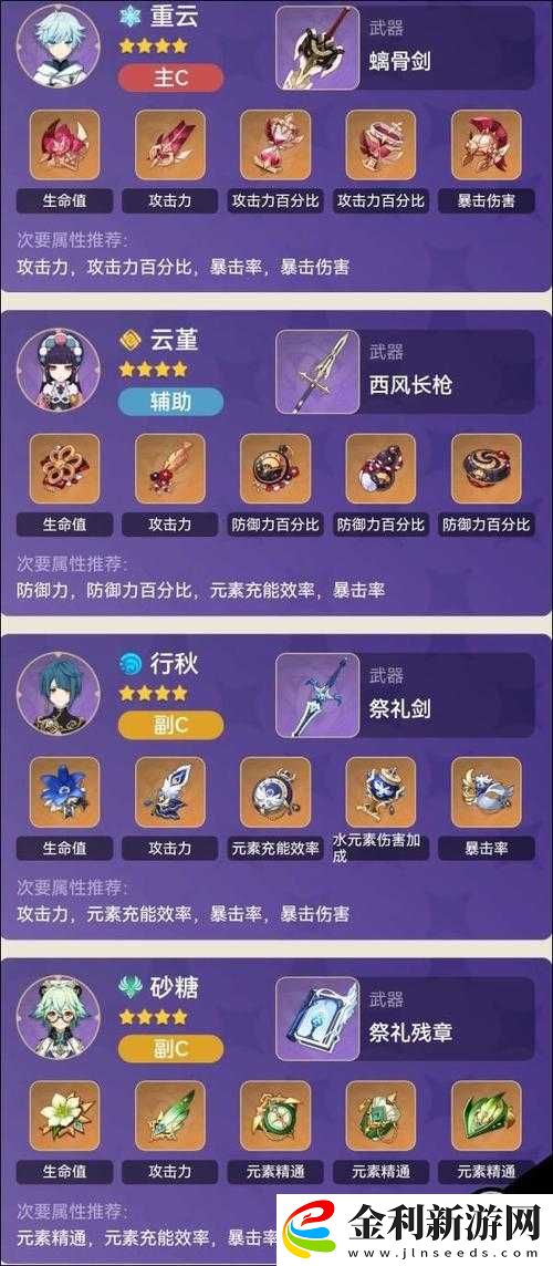 原神重云冰凍流如何稱霸戰(zhàn)場