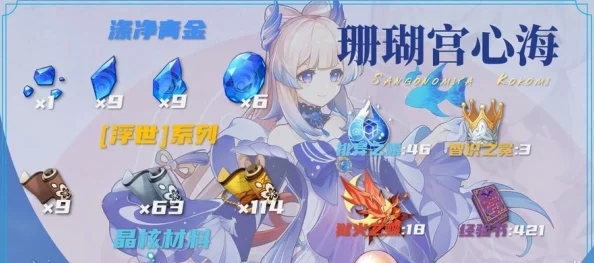 原神心海角色突破材料全解析