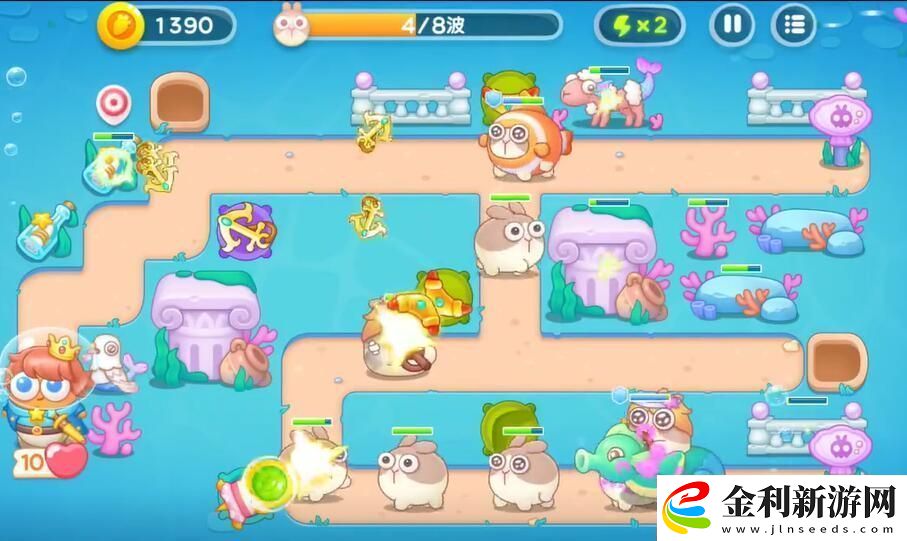 保衛(wèi)蘿卜4海的閨女第73關(guān)怎么過