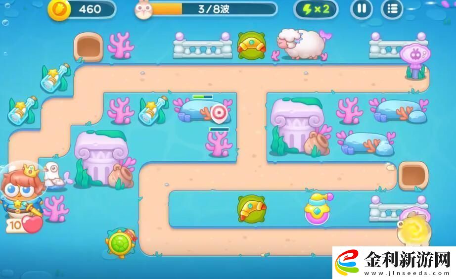 保衛(wèi)蘿卜4海的閨女第73關(guān)怎么過