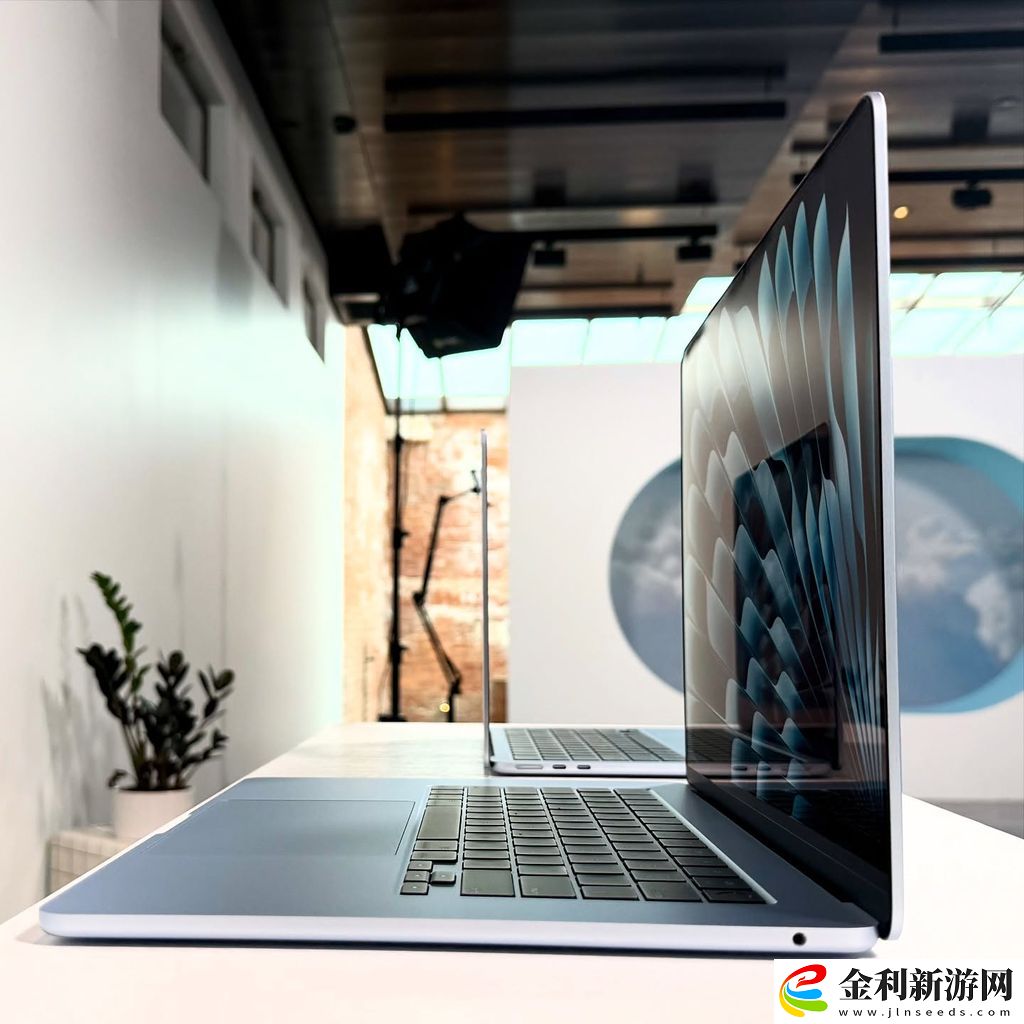 蘋果 2025 款天空藍色 M4 MacBook Air 實機展示
